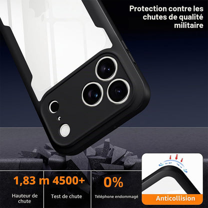 Hülle für Apple iPhone 18 Pro Max / 17 Pro Max, Techsuit, ColorVerse 360, Schwarz