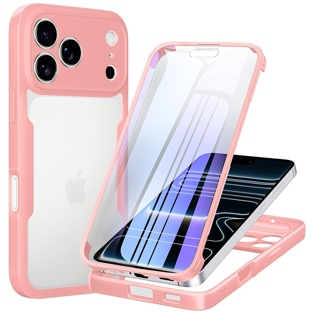 Hülle für Apple iPhone 18 Pro Max / 17 Pro Max, Techsuit, ColorVerse 360, Rosa