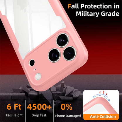 Hülle für Apple iPhone 18 Pro Max / 17 Pro Max, Techsuit, ColorVerse 360, Rosa