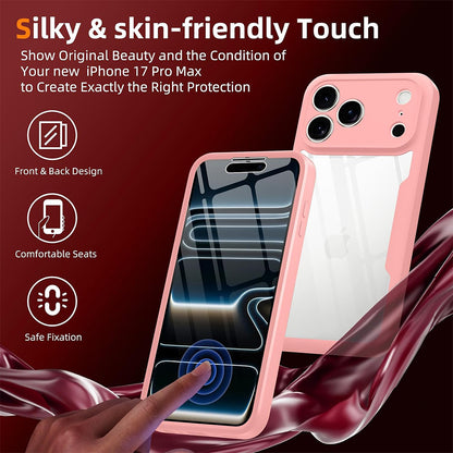 Hülle für Apple iPhone 18 Pro Max / 17 Pro Max, Techsuit, ColorVerse 360, Rosa
