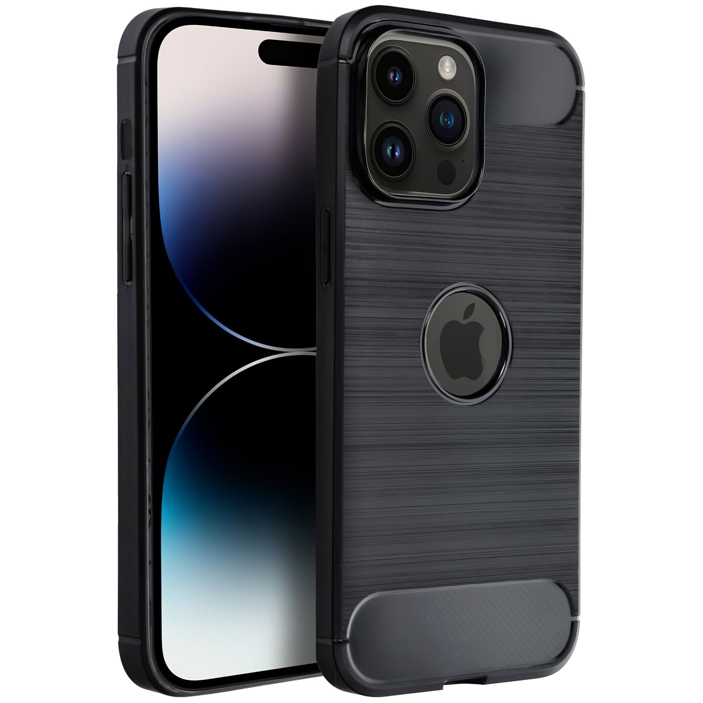 Coque pour Apple iPhone 16 Pro, OEM, Carbone, Noire