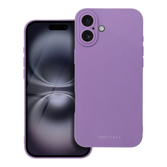 Hülle für Apple iPhone 16 Plus, OEM, Roar Luna, Lila