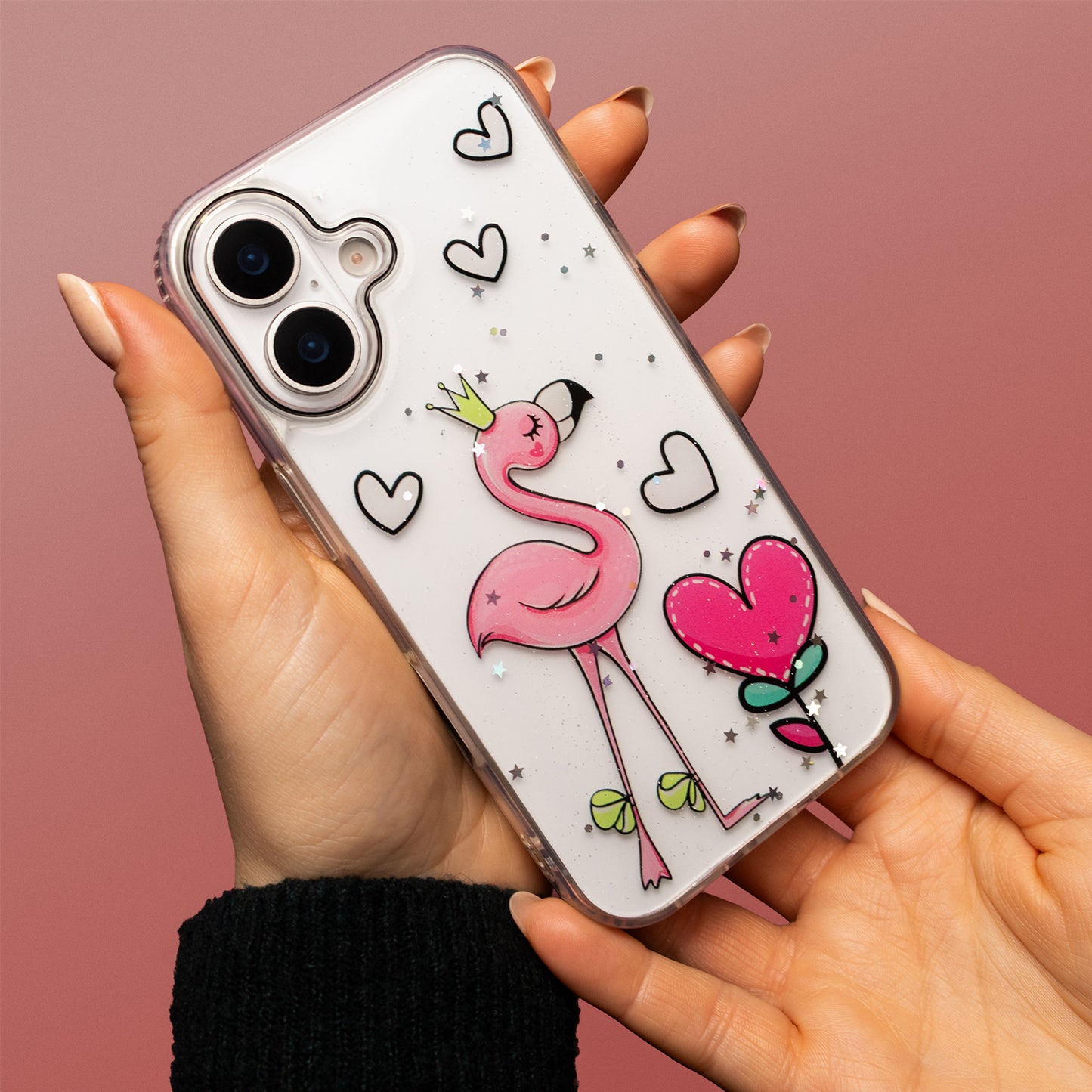 Case for Apple iPhone 15, OEM, Ultra Trendy Love 2, Multicolor