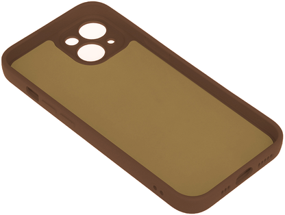 Hülle für Apple iPhone 18 Pro / 17 Pro, OEM, Silikon, Braun
