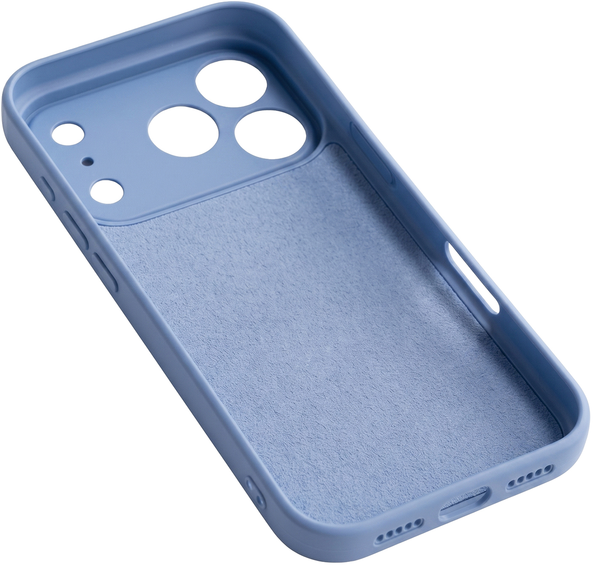Hoes voor Apple iPhone 18 Pro Max / 17 Pro Max, OEM, Siliconen, Blauw