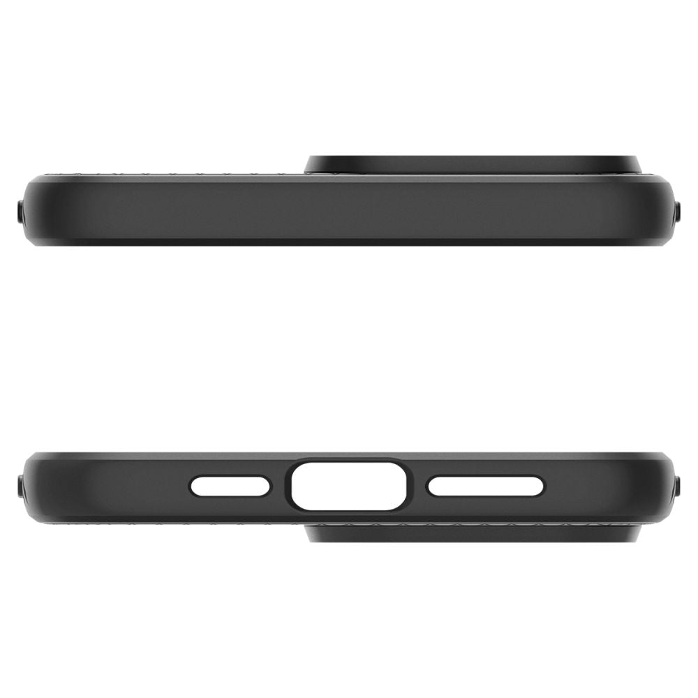 Coque pour Apple iPhone 15 Pro, Spigen, Liquid Air Matte, Noir ACS06704 