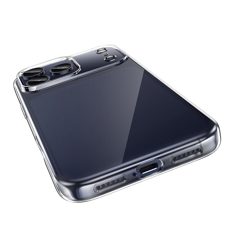 Coque pour Apple iPhone 17 Pro, Borofone, BI4 Ice, Transparente