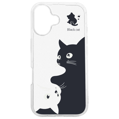 Hülle für Apple iPhone 17 Air, OEM, Ultra Trendy Cat, Schwarz