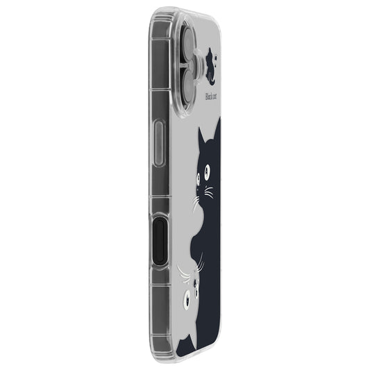Hoes voor Apple iPhone 17, OEM, Ultra Trendy Cat, Zwart