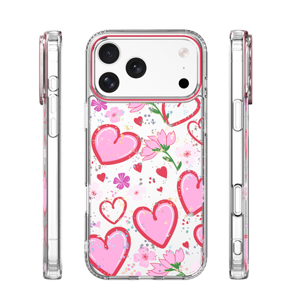 Case for Apple iPhone 15 Pro, OEM, Ultra Trendy Love 1, Multicolor