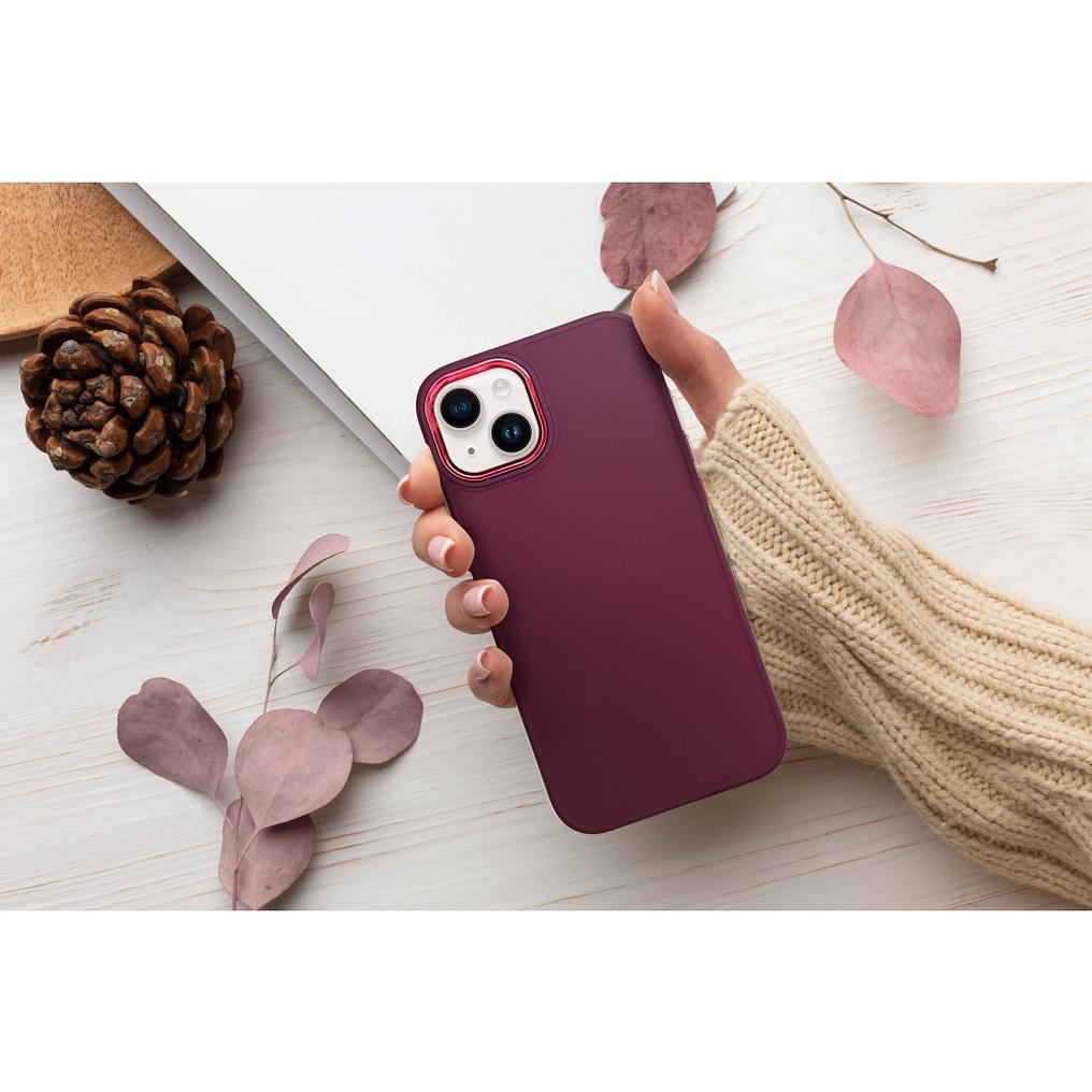 Coque pour Apple iPhone 18 Pro / iPhone 17 Pro, OEM, Frame, bordeaux