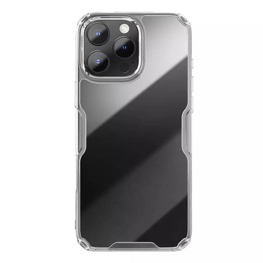 Coque pour Apple iPhone 16 Pro, Nillkin, Nature Pro, Transparent 