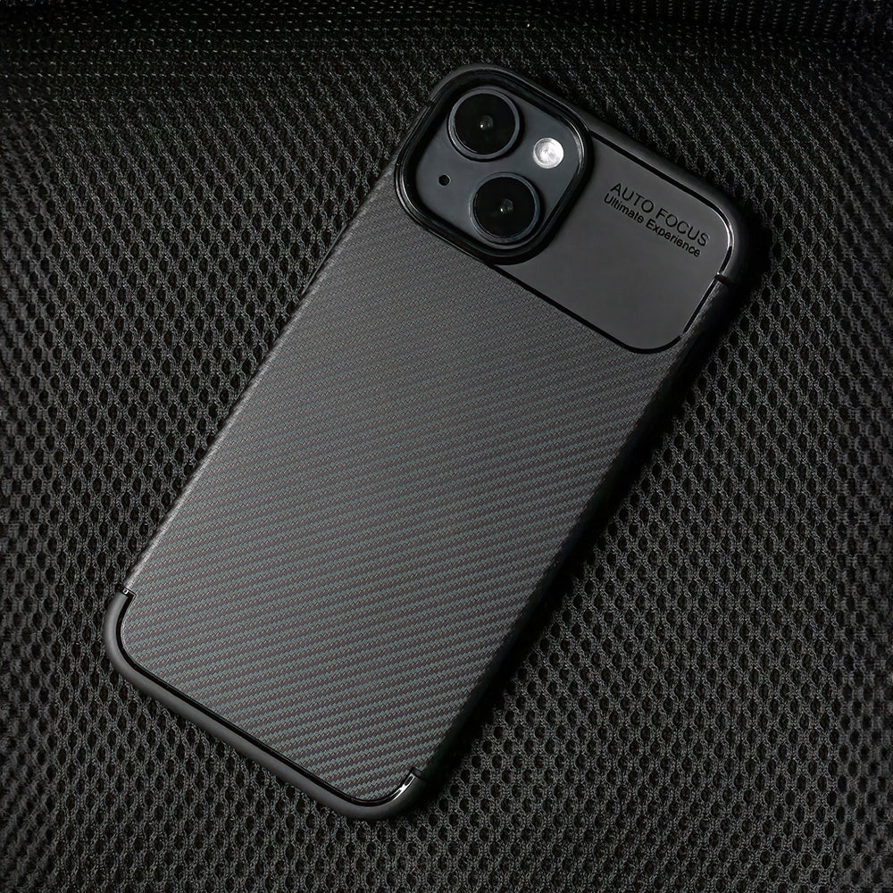 Coque pour Apple iPhone 18 Pro / 17 Pro, OEM, Carbon Black, Noire