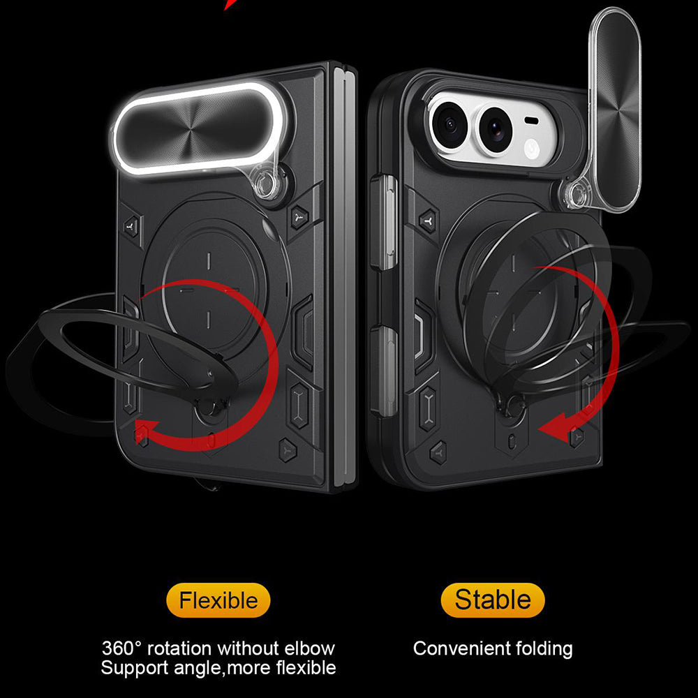 Hoesje voor Apple iPhone Duo, Techsuit, CamGuard Pro, zwart