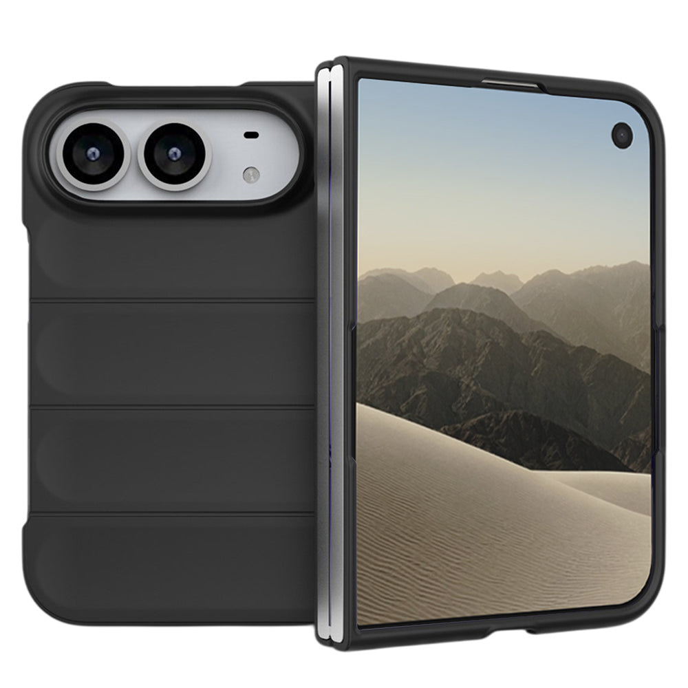 Techsuit Magic Shield-hoesje voor Apple iPhone Duo, zwart