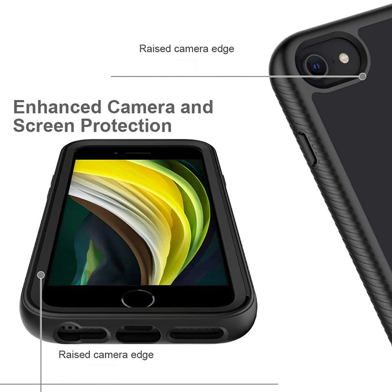 Hoes voor Apple iPhone SE (2016) / 5 / 5s, Techsuit, Defense360 Pro, Zwart