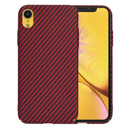 Coque pour Apple iPhone XR, Techsuit, Carbonite FiberShell, Rouge