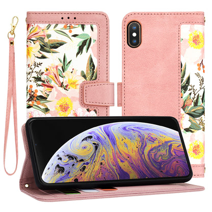 Coque pour Apple iPhone XS Max, Techsuit, FlipCraft, Rose