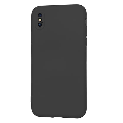 Coque pour Apple iPhone XS / X, Techsuit, SoftFlex, Noire