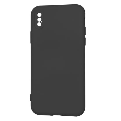 Coque pour Apple iPhone XS / X, Techsuit, SoftFlex, Noire