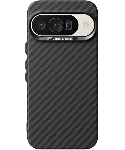 Hülle für Google Pixel 10 Pro / 10, Abeei, Carbon Minimalistisch, Schwarz