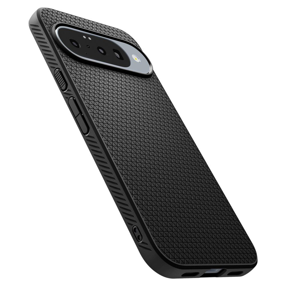 Hoes voor Google Pixel 10 Pro / 10, Spigen, Liquid Air, Mat Zwart