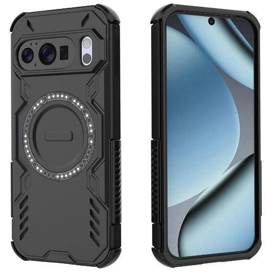 Coque MagSafe pour Google Pixel 10 Pro / 10, Techsuit, ArmorMag, Noire
