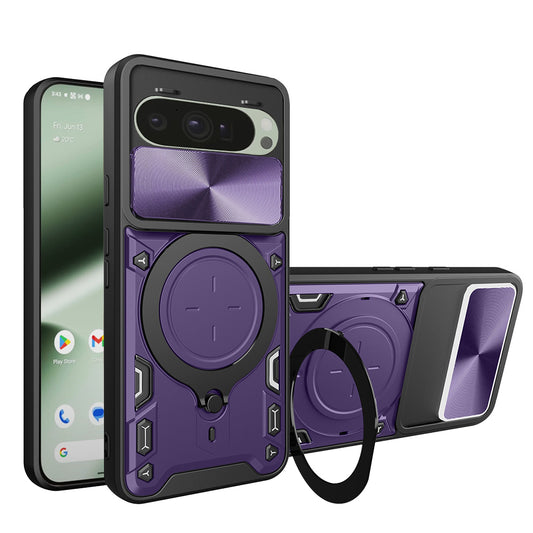 Coque pour Google Pixel 10 Pro / 10, Techsuit, CamGuard Pro, Violet