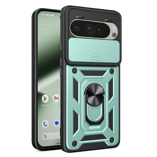 Coque pour Google Pixel 10 Pro / 10, Techsuit, CamShield, Vert