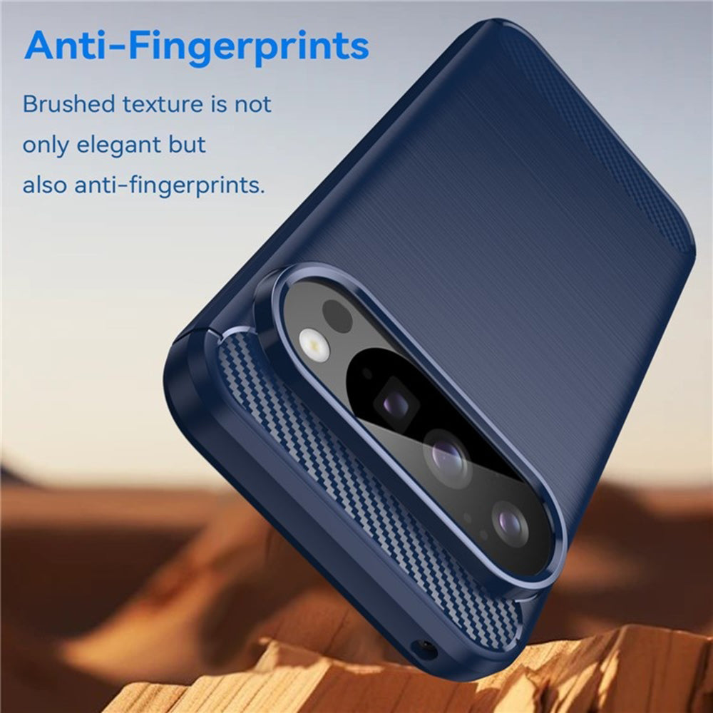 Hoes voor Google Pixel 10 Pro / 10, Techsuit, Carbon, Blauw