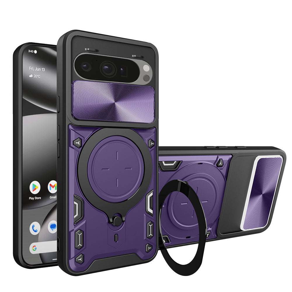 Coque pour Google Pixel 10 Pro XL, Techsuit, CamGuard Pro, Violet