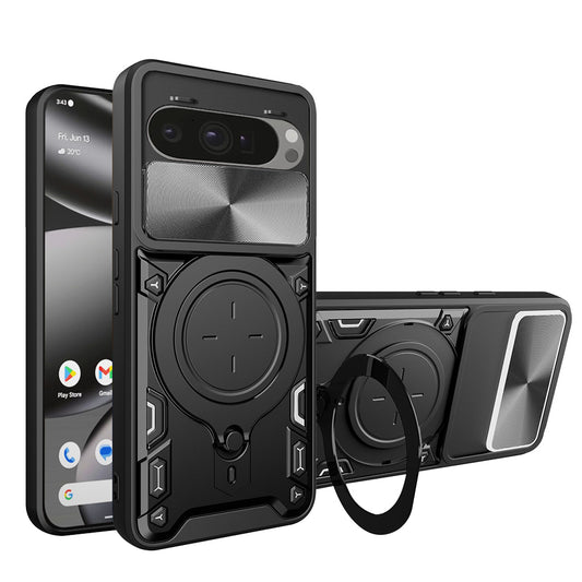 Coque pour Google Pixel 10 Pro XL, Techsuit, CamGuard Pro, Noire