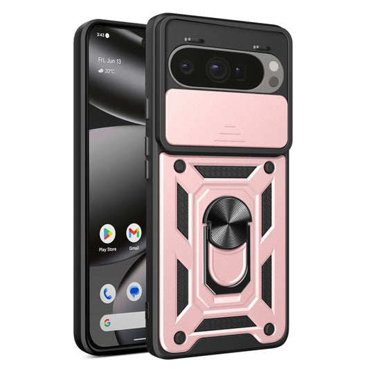 Coque pour Google Pixel 10 Pro XL, Techsuit, CamShield, Rose