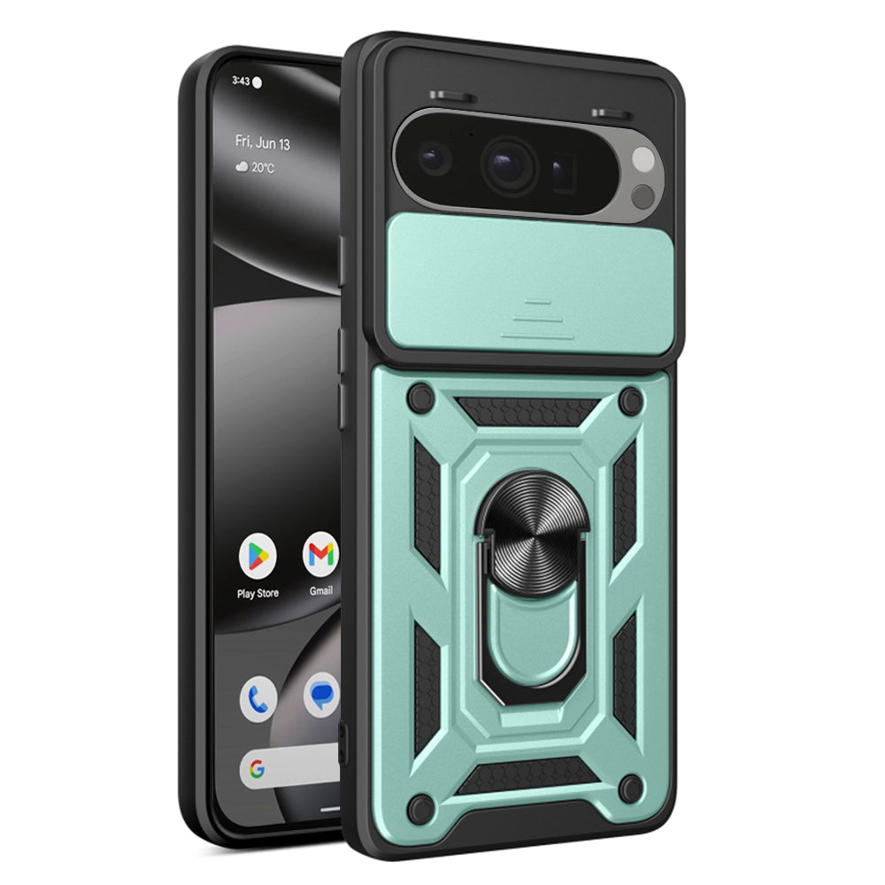 Coque pour Google Pixel 10 Pro XL, Techsuit, CamShield, Vert