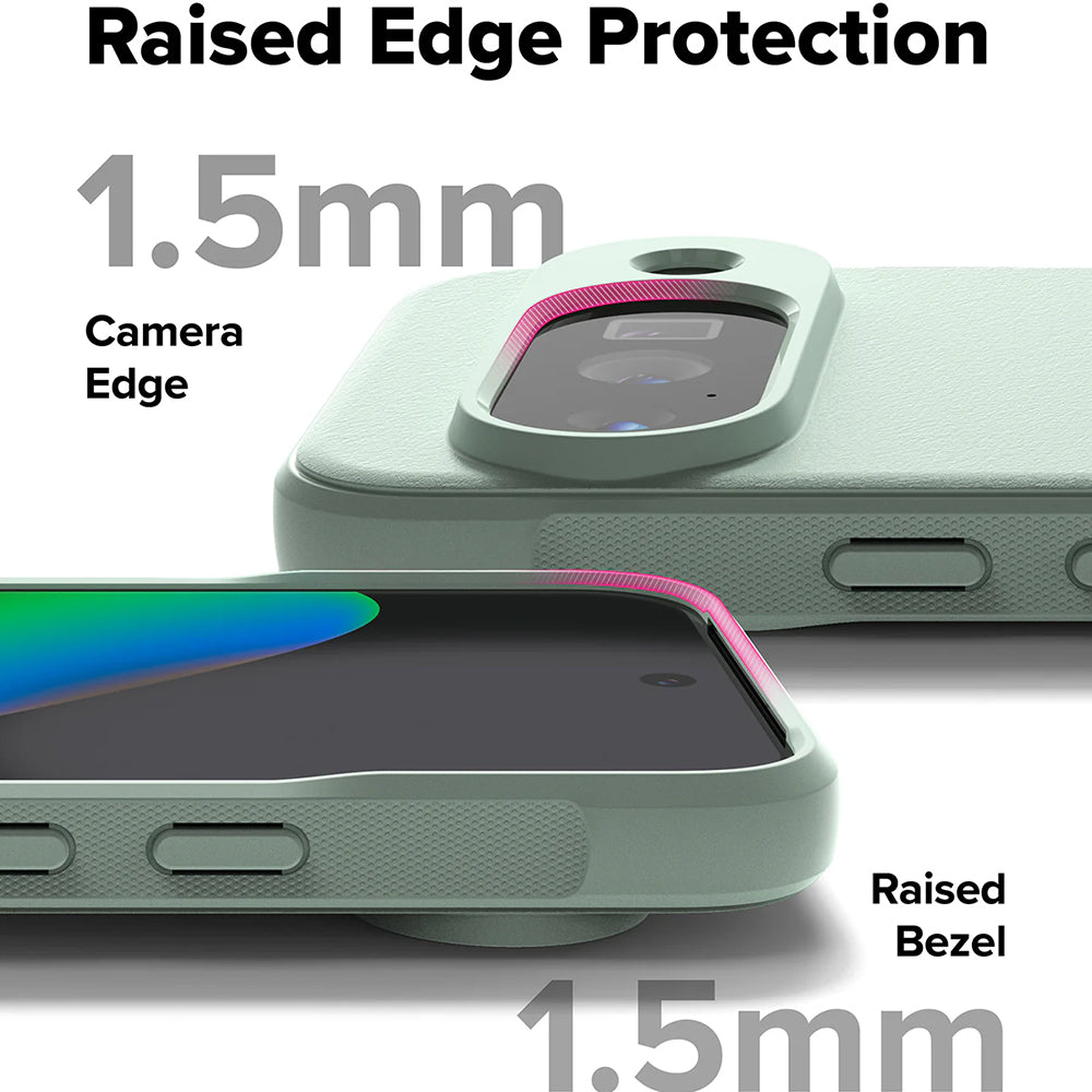 Hoes voor Google Pixel 10, Ringke, Onyx, Lichtgroen