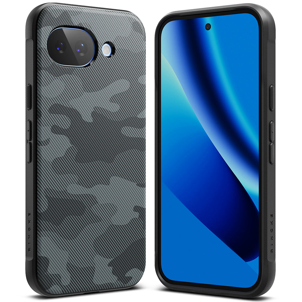 Hülle für Google Pixel 10a, Ringke, Onyx, Tarnmuster