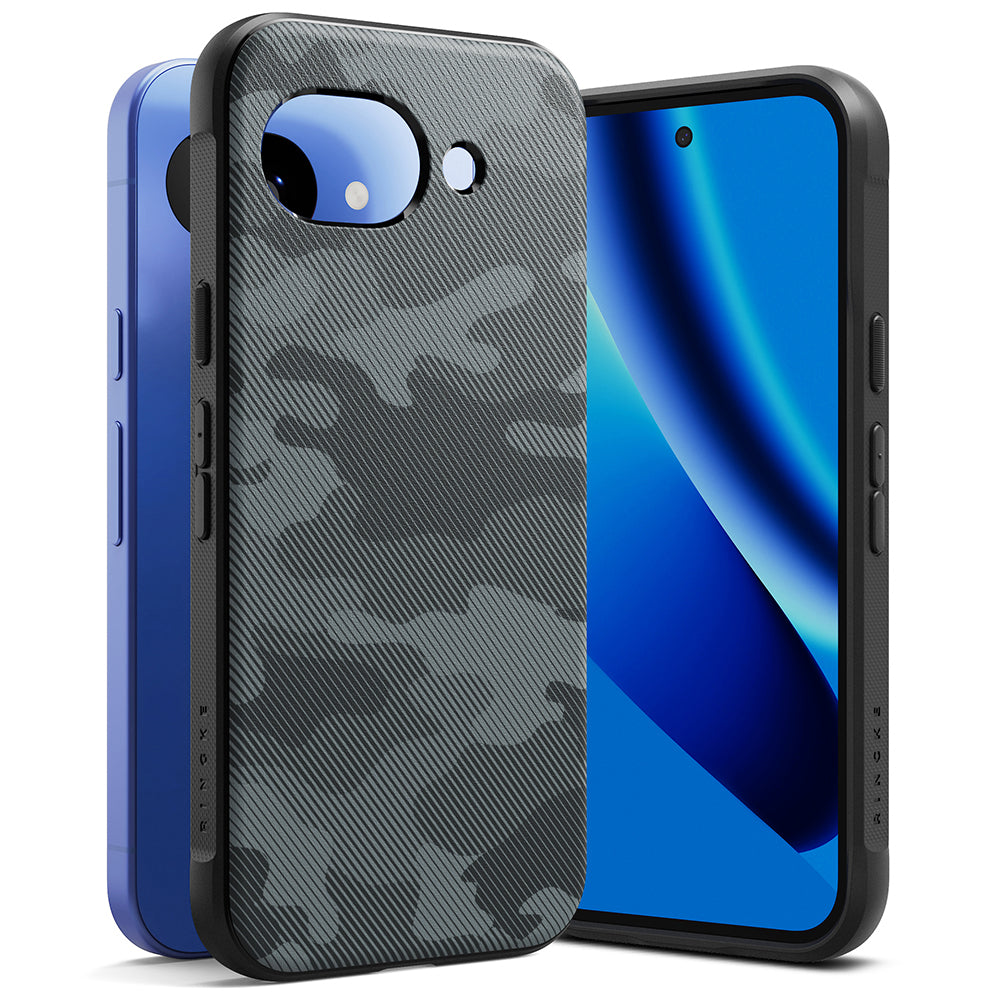 Hülle für Google Pixel 10a, Ringke, Onyx, Tarnmuster