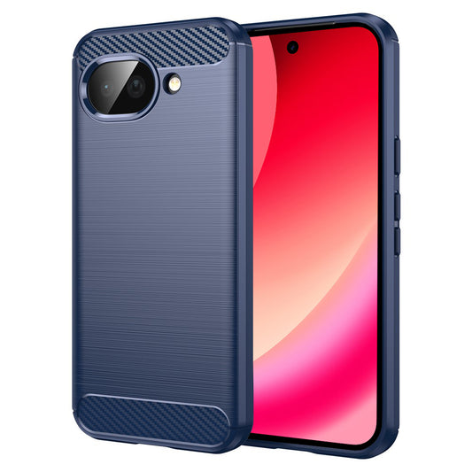 Hoes voor Google Pixel 10a, Techsuit, Carbon, Blauw