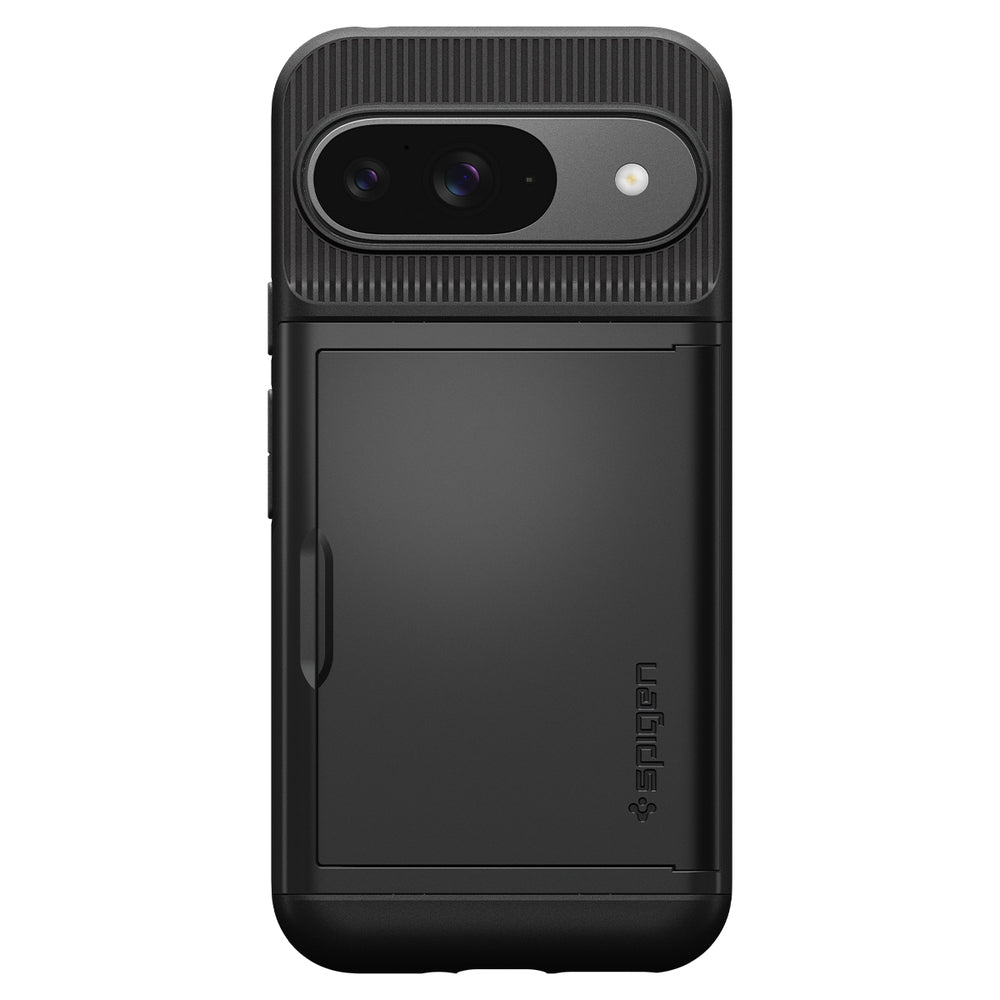 Coque pour Google Pixel 9/9 Pro, Spigen, Slim Armor CS, Noir ACS07695 