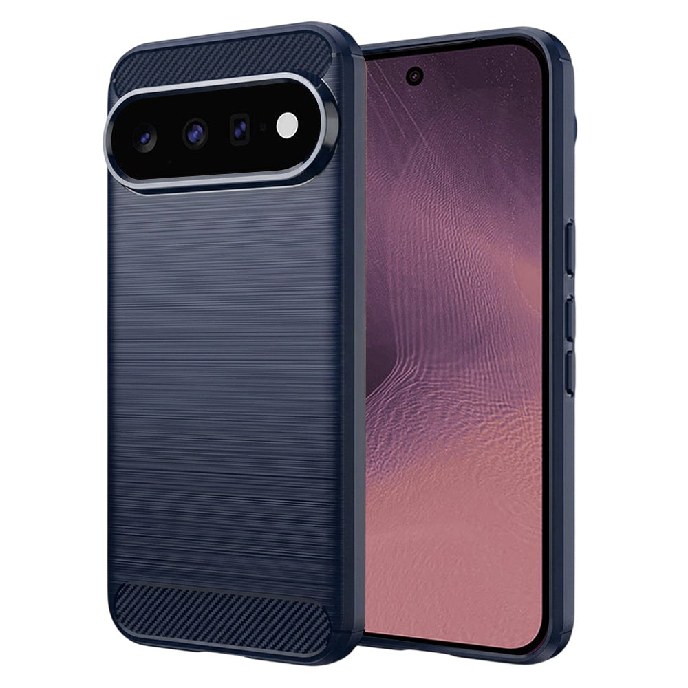 Hoes voor Google Pixel 11 Pro / 11, Techsuit, Carbon, Blauw