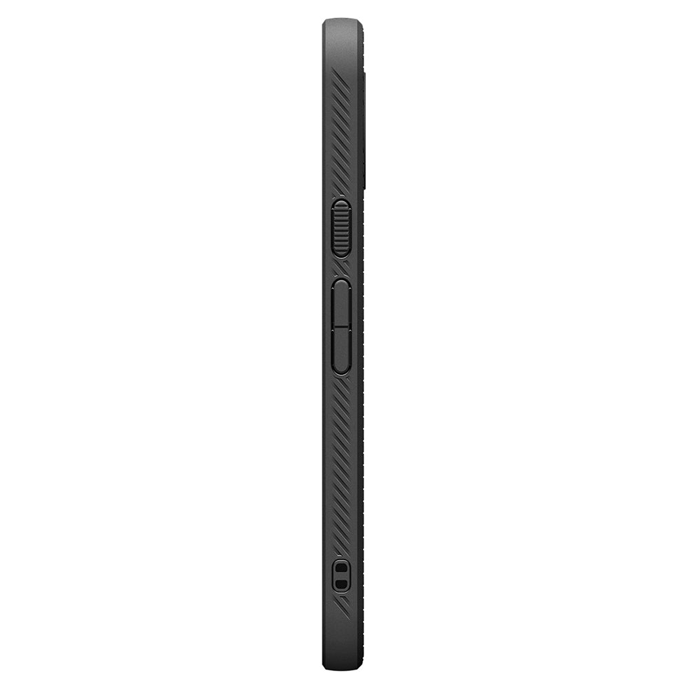 Hoes voor Google Pixel 11 Pro, Spigen, Liquid Air, Mat Zwart ACS11428