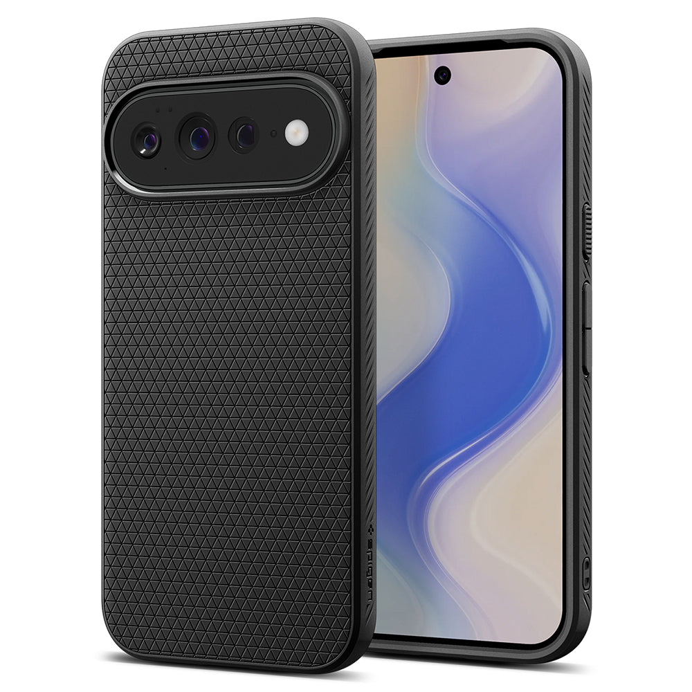 Hülle für Google Pixel 11 Pro XL, Spigen, Liquid Air, Matt Schwarz ACS11448