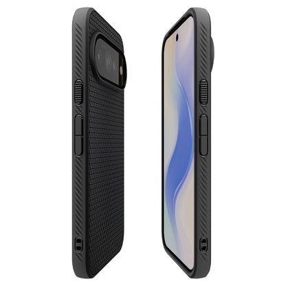 Hülle für Google Pixel 11 Pro XL, Spigen, Liquid Air, Matt Schwarz ACS11448