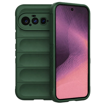 Hülle für Google Pixel 11, Techsuit, Magic Shield, Grün