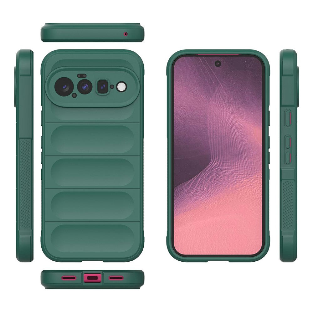 Hülle für Google Pixel 11, Techsuit, Magic Shield, Grün