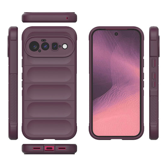 Hoesje voor Google Pixel 11, Techsuit, Magic Shield, Bordeaux