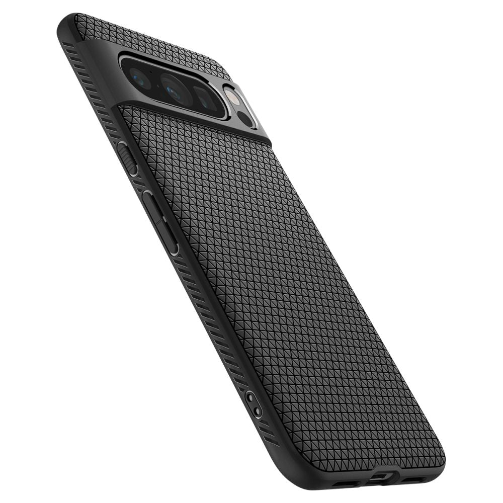 Hoesje voor Google Pixel 8 Pro, Spigen, Liquid Air Mat, Zwart ACS06311