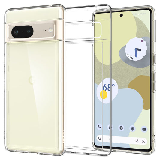 Hoesje voor Google Pixel 7, Spigen, Ultra Hybrid, Transparant ACS04699 