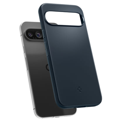 Hoes voor Google Pixel 9 Pro XL, Spigen, Thin Fit, Marineblauw ACS07732