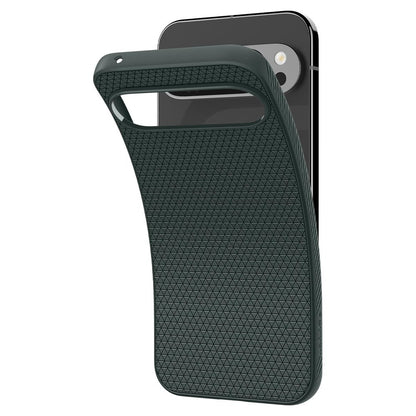 Hoes voor Google Pixel 9 Pro XL, Spigen, Liquid Air, Groen ACS07717